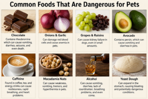 Common Foods That Are Dangerous for Pets