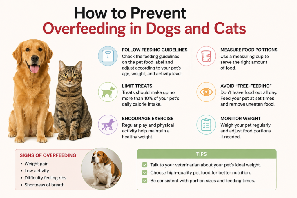 How to Prevent Overfeeding in Dogs and Cats